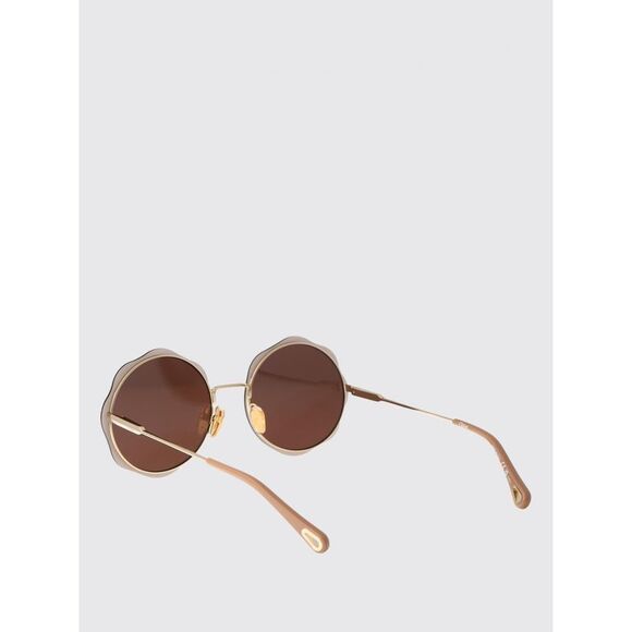 Chloe Sunglasses Woman Brown - Picture 3 of 4